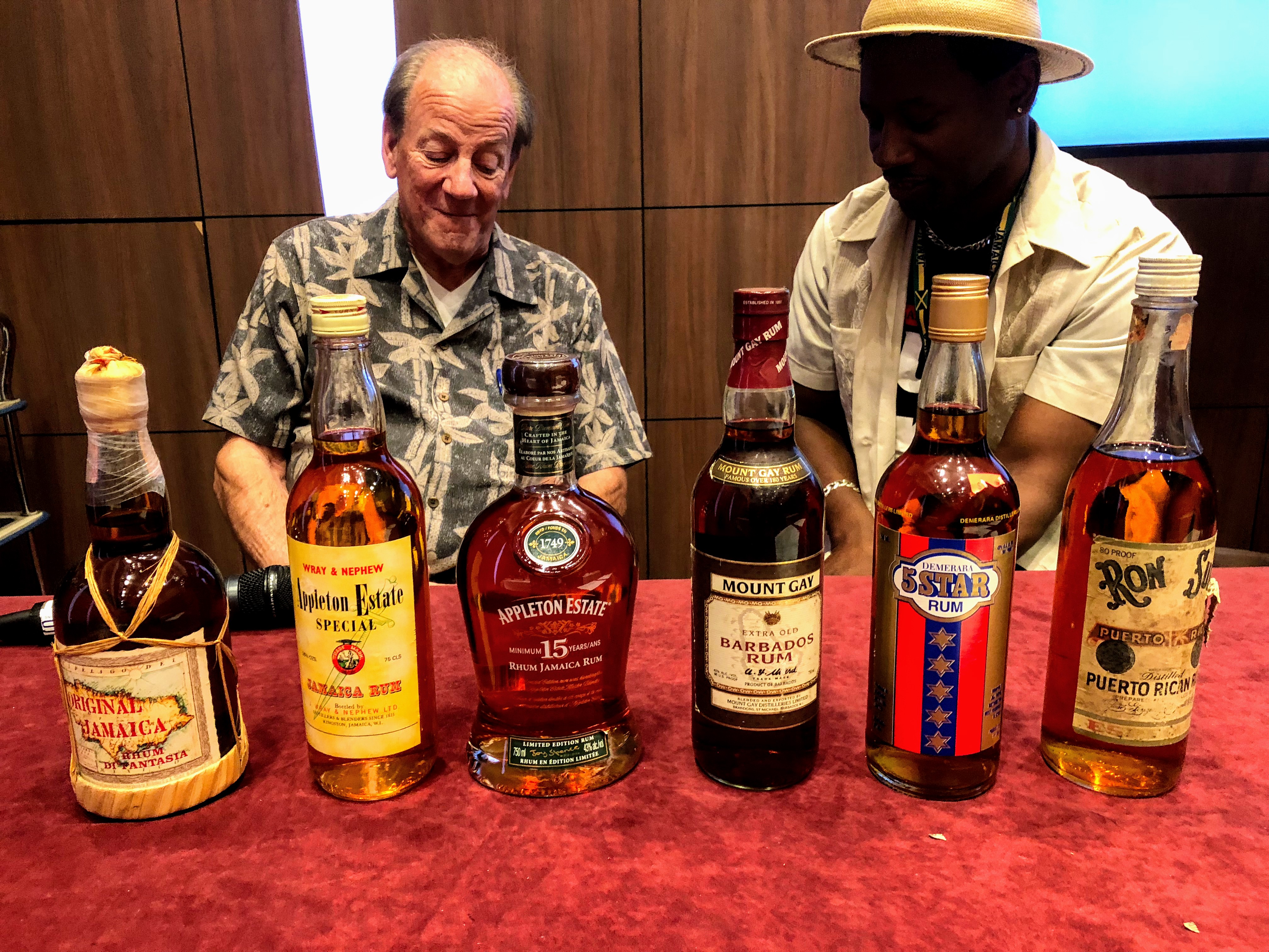 Rare Rums tasting Diego's Rum Compass